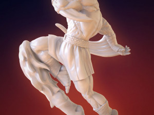sagat - street fighter printable Model Cetak 3D