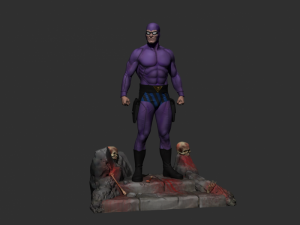 the phantom - figure printable 3D Print Model