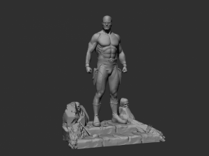 the phantom - figure printable 3D Print Model