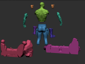 the phantom - figure printable 3D Print Model