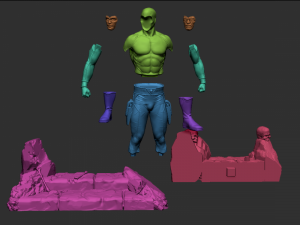 the phantom - figure printable 3D Print Model