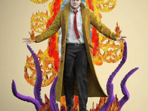 John Constantine - diorama do druku 3D Model do druku 3D