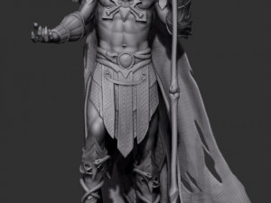 skeletor - masters of the universe - he-man figure printable 3D प्रिंट मॉडल