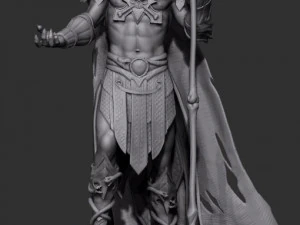 skeletor - masters of the universe - he-man figure printable 3D Print Model