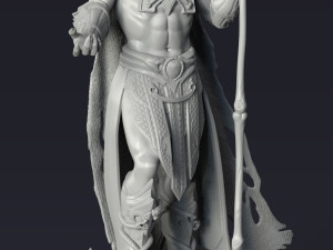 skeletor - masters of the universe - he-man figure printable 3D प्रिंट मॉडल