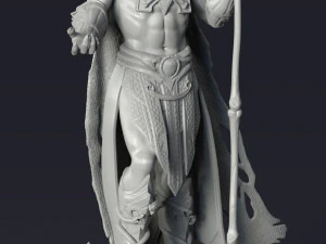 skeletor - masters of the universe - he-man figure printable 3D Print Model