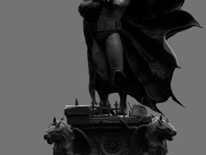 batman figure - alex ross version - printable 3D Print Model