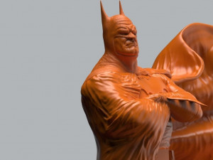 batman figure - alex ross version - printable 3Dプリントモデル