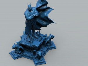 batman figure - alex ross version - printable 3Dプリントモデル