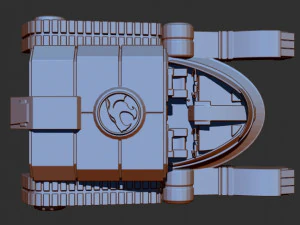 thundercats - thundertank 3d printable 3d print model 3D Print Model