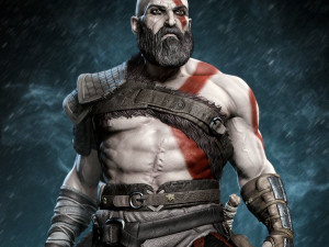 kratos - god of war 3d print model 3D Print Model