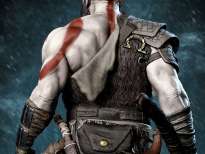 kratos - god of war 3d print model 3D Print Model