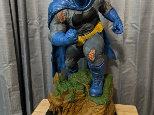 batman dark knight returns - action figure printable 3d print model 3D Print Model