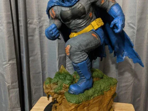 batman dark knight returns - action figure printable 3d print model 3D Print Model