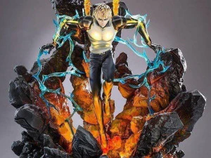 Диорама Ванпанчмен Генос для печати 3D Принт Модель