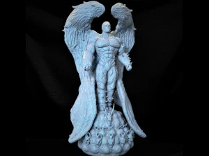 spawn angel fanart - figure printable 3D Print Model