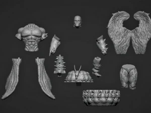 spawn angel fanart - figure printable 3D Print Model