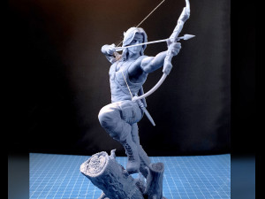 rambo - 3d diorama printable 3D 프린트 모델