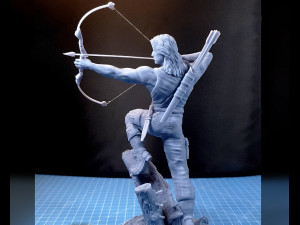 rambo - 3d diorama printable 3D 프린트 모델