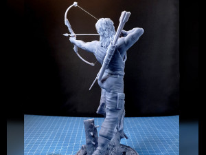 rambo - 3d diorama printable 3D 프린트 모델
