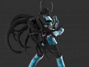 shiryu dragon - saint seiya - diorama 3D Print Model