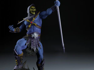 skeletor - he-man 80s tv show - printable diorama 3D Print Model