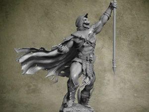 skeletor - he-man 80s tv show - printable diorama 3D Print Model