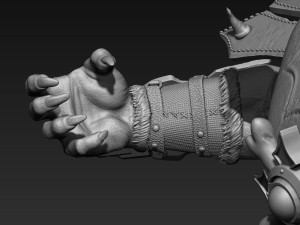 skeletor - he-man 80s tv show - printable diorama 3Dプリントモデル