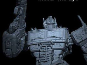 optimus prime - transformers - action figure printable 3D Print Model