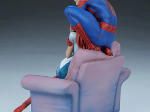 spider-man and mary jane maquette - diorama printable 3D Print Model