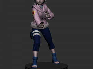 hinata hyuga - naruto - 3d printable Modelo de impresión 3D