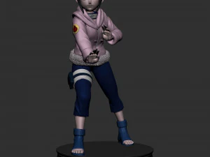 hinata hyuga - naruto - 3d printable 3D Print Model