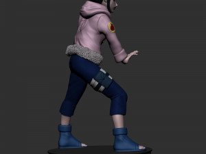 hinata hyuga - naruto - 3d printable Modelo de impresión 3D