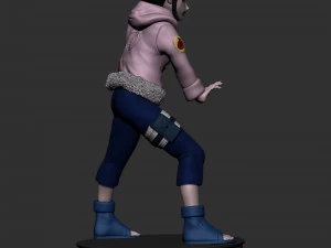 hinata hyuga - naruto - 3d printable 3D Print Model