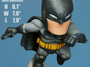 batman chibi - figure printable Modèles 3D en vedette