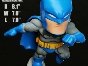 batman chibi - figure printable Modèles 3D en vedette