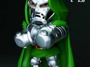 fantastic 4 chibi - diorama printable 3D 打印模型