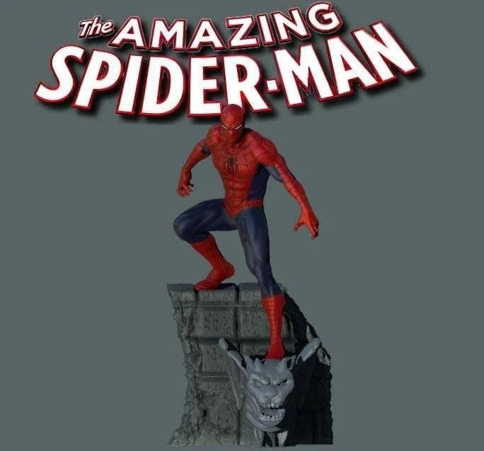 the amazing spider-man - printable diorama 3D Print Model .c4d .max .obj .3ds .fbx .stl .blend 