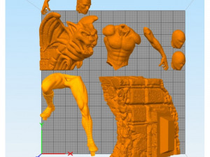 the amazing spider-man - printable diorama 3D Print Model