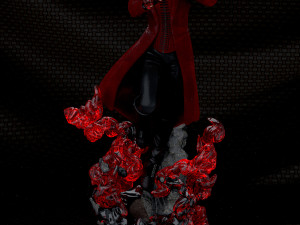 scarlet witch statue - printable figure Modelo de Impressão 3D