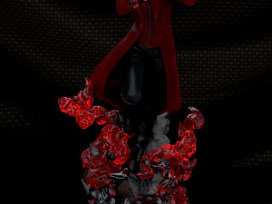 scarlet witch statue - printable figure 3D Print Model