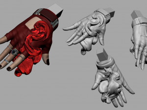 scarlet witch statue - printable figure Modelo de Impressão 3D