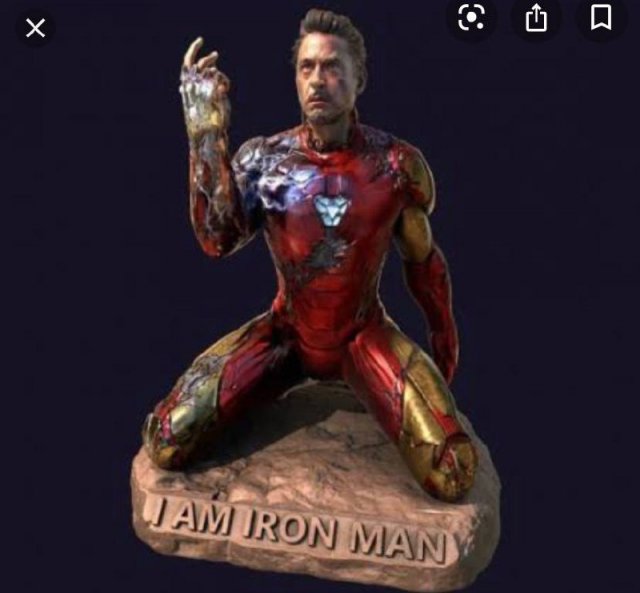 iron man end game chasqueo - figure printable 3D प्रिंट मॉडल .c4d .max .obj .3ds .fbx .stl .blend