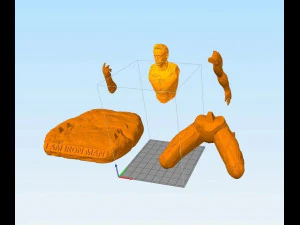 iron man end game chasqueo - figure printable 3D Print Model