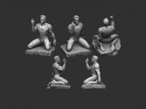 iron man end game chasqueo - figure printable 3D Print Model