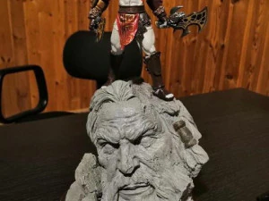 kratos zeus - diorama printable 3D Print Model