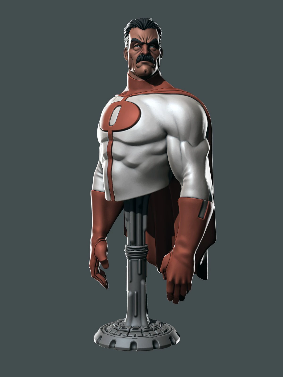 double pack - omni-man invincible - printable busts 3D Print Model .c4d .max .obj .3ds .fbx .stl .blend