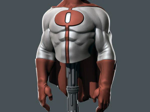 double pack - omni-man invincible - printable busts 3D Print Model