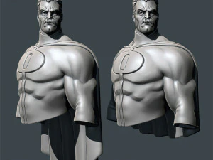 double pack - omni-man invincible - printable busts 3D Print Model