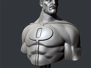 double pack - omni-man invincible - printable busts 3D Print Model